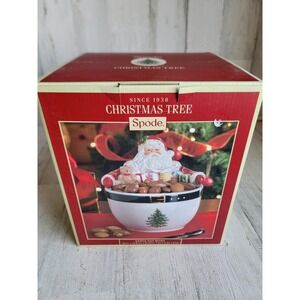 Spode Santa nut bowl NEW Christmas tree home decor kitchen